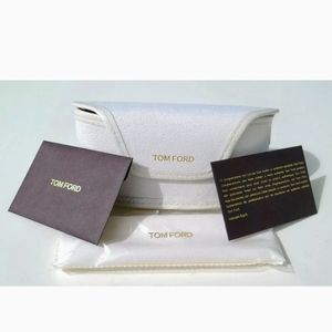 TOM FORD GLASSES CASE + CLEANING CLOTH